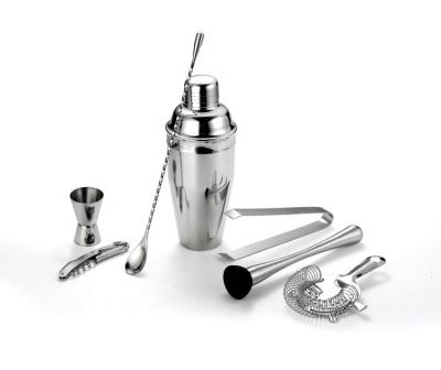 China Wholesale Bartender Tools Bar Accessories Metal Cocktail Stainless Steel Bar Set for sale