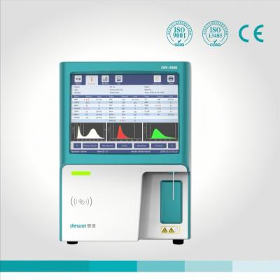 Chine Analyse de sang humain automatique de CBC d'analyseur clinique de hématologie de différence de 3 parts DW-3680 à vendre