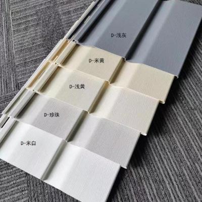 China Waterproof+ECO-Friendly Outdoor PVC Wpc Exterior Wall Panels for sale