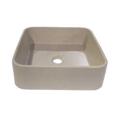 China JDOOR Fashionable Construction Environmental Sink Contemporary High Quality Quartz Stone Basin Sink for sale