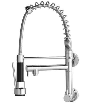 China Contemporary High Performance 304SUS Spring Flexible Multifunctional Lower Spout Kitchen Faucet Faucet for sale