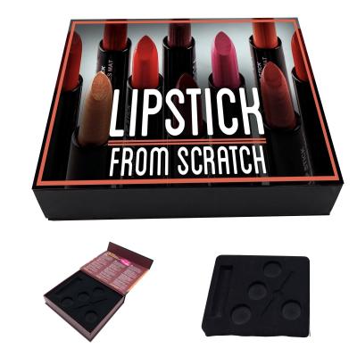 China Luxury Recycled Lipstick Makeup Set Gift Box Motorcycle Tail Luxury Boxes Custom Retail Packaging Materials Beauty Skin Care Gift Products Makeup for sale