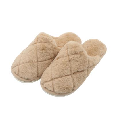 China Fashion Trend Manufacturer Wholesale Winter Warm Couple Fashinal Fur Slipper Customized size Anti-slip fringe Slippers for men and women for sale