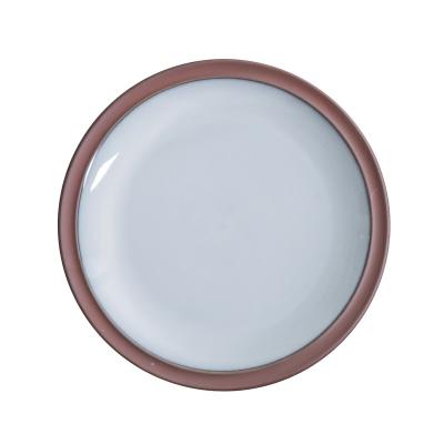 China High Quality Stocked Color Glaze Porcelain Dinnerware Sets Flambed Ceramic Dinner Set Dinnerware Glazed Dinnerware Dish for sale