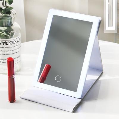 China Lighted Vanity Vanity Mirror Portable Lighted Vanity Mirror LED Lighted Cosmetic Mirror for sale