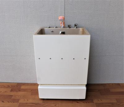 China Freestanding Pet Bathtub with Colorful Acrylic White Color Massage LED Lights for Dog and Cat Shower Bath Tubs for Dogs for sale