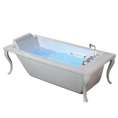 China Freestanding Dutch Antique Jacuzzi Function Bathtub With Four Legs for sale