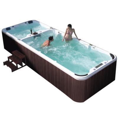 China Three Side Skirt Jets 8-12 Person Outdoor Spa Luxurious Swimming Hot Tub for sale