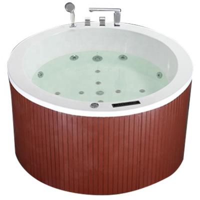 China Fiberglass Shells Free Round Red Round Balboa Two Person Hot Tub for sale