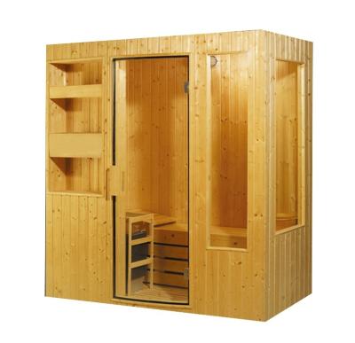 China 2020 traditional design luxury fir seks 1 person sauna room for sale