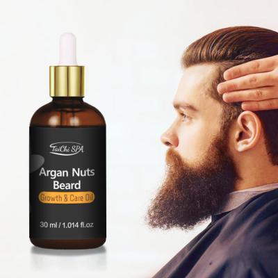 China Moisturize 100% Morocco Argan Ginger Vitamin E Beard Care Hot Selling Pure Natural Organic Smoothing Oil for Beard Growth for sale