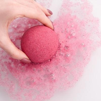 China Perfect Spa Lemon for Spa Blossom Bath Bomb Passionflower Bath Dried Handmade Bubble and Passionflower Bath Bomb for sale