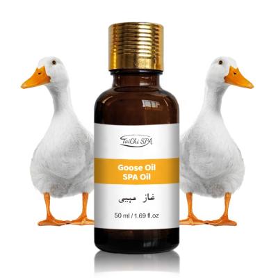 China Factory Price Anti-wrinkle Goose Extract Oil SPA Organic Cold Pressed Regional Body Oil Natural Essential Oil 50ml for sale