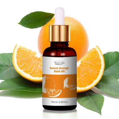 China Moisturizing Oil 100ml High Quality Premium Pure Natural Organic Bath SPA Sweet Orange Essential Oil for sale