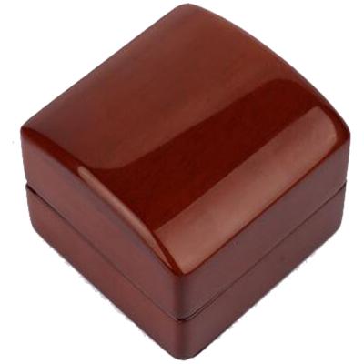 China Eco-friendly Custom Piano Finish Painting MDF Jewelry Box For Wooden Ring Jewelry Box for sale