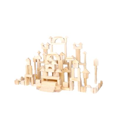 China Construction Toy Woodentoy Wooden Building Blocks Set Wooden Toy Blocks for sale