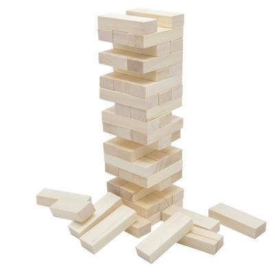 China Construction Toy Wooden Stacker Blocks Wooden Building Block Educational Toys Wooden Toy Blocks for sale