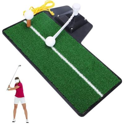 China Viable 3-in-1 Golf Swing Training Aid for Indoor and Outdoor Golf Range Mat for sale