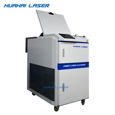 China Huahai 200W high precision tire car glass mold laser rust/corrosion inhibitor cleaning machine for rust and oily dirt for sale