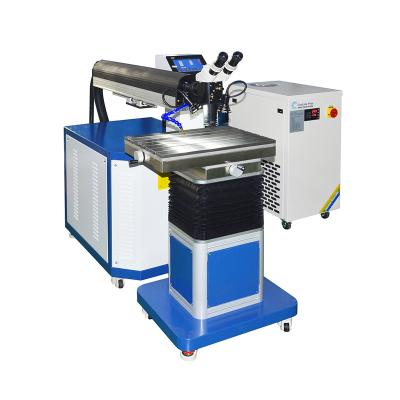 China Mold Repair Laser Welding Huahai 300w Fiber Mold Stainless Steel Laser Welding Machine for sale