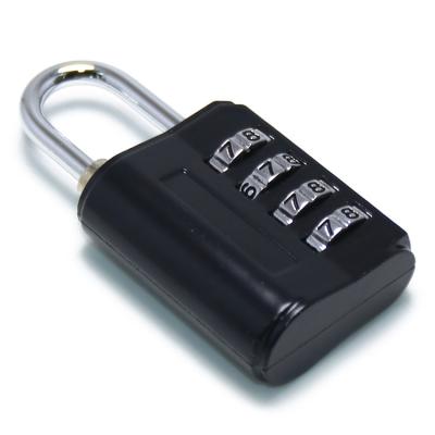 China Custom Combination Lock 4 Dial Digital Printing Luggage Suitcase Adjustable Lock Travel Baggage Bag Lock Padlock Four Digit Combination Lock Safe for sale