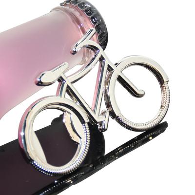 China Viable Bicycle Shaped Zinc Alloy Bottle Opener Promotional Beer Opener Souvenir Gifts Bicycle for sale