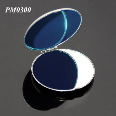 China Wholesale Custom Logo Promotion Gift Mini Pocket Mirror Fashion Hand Mirror Empty Portable Money Round Stainless Steel Metal Pocket Mirror for sale