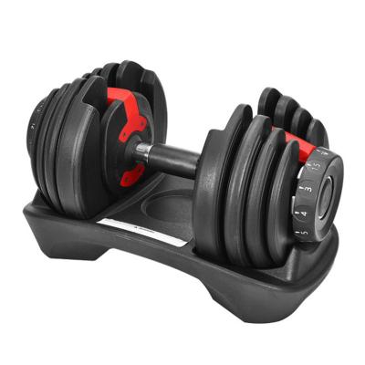 China PEIXU Plated Dumbbell Good Selling 32kg Dumbbell Set Adjustable Gym Equipment Fitness Dumbbell Set for sale