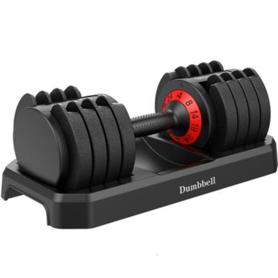 China Large Home Rubber Covered Dumbbell Equipment Workout New Product Dumbbell Weight Exercise Equipment for sale