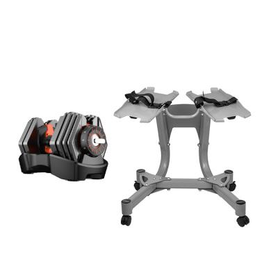 China Durable Standard Dumbbell Weight Set + Adjustable Rack Steel Free Weights Towel Dumbbell Gym Equipment for sale