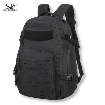 China Waterproof black color molle system hanging military bags for men for sale