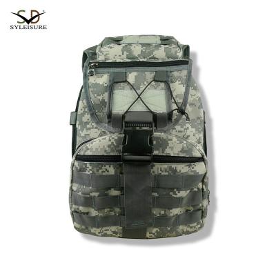 China Waterproof Canvas Rucksack Military Tactical Backpack For Hiking for sale