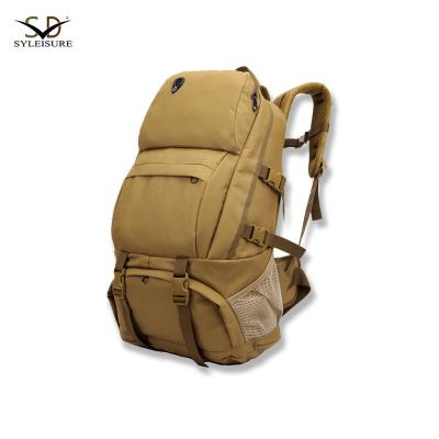 China Backpack Large Capacity 60l Military Rucksack Waterproof Hiking Style Multi Choice for sale