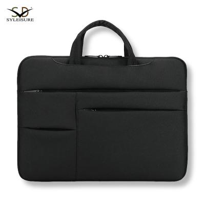 China Business Men Black Color Waterproof Anti-theft Shoulder Laptop Bag for sale