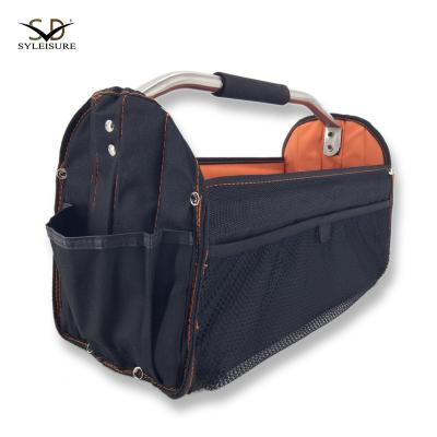 China Daily Tool Organizer and Use Handle Tool Bag Hard Heavy Duty Oxford Material Wholesale Price for sale