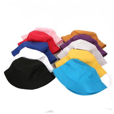 China Summer Foldable Sun Outdoor Fashion\Spring Fashion Wholesale Comfortable\Durable Covers Logo Kids Child Bucket Hats Custom Made for sale