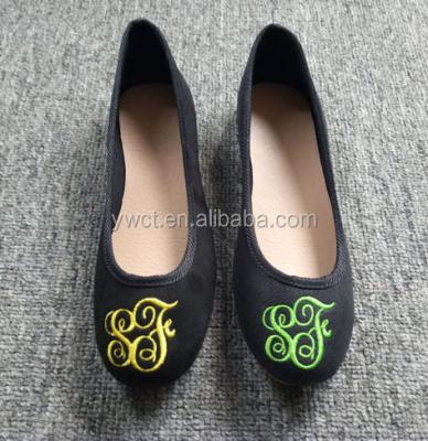 China Fashion \ Oxford Spain monogrammed shoes wholesale women comfortable \ durable for sale