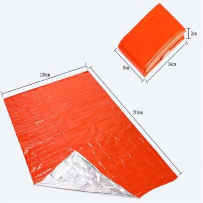 China Warm Reusable Camping Survival Tarp Emergency Coat Waterproof Blanket Tear Resistant Thermal Mat for sale