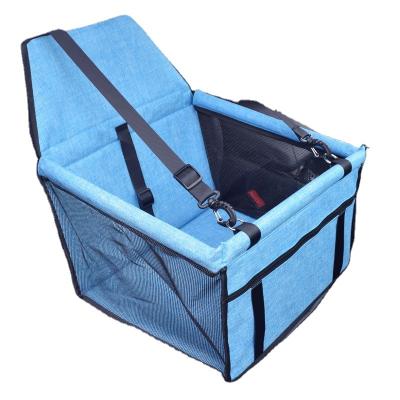 China Breathable Outdoor Durable Dog Protector Foldable Pet Travel Pet Car Seat Booster Waterproof Back Seat Bag for sale