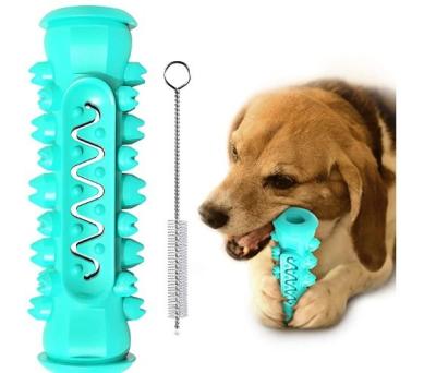 China Toy Feeder Teeth Cleaning Aggressive Viable Non-Toxic Non-Toxic Rubber Dog Bone Toy for sale