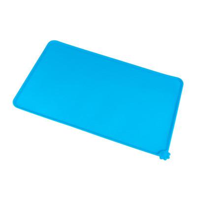 China Sustainable Collapsible Anti-Slip Silicone Pet Product Pet Feeding Mat for sale