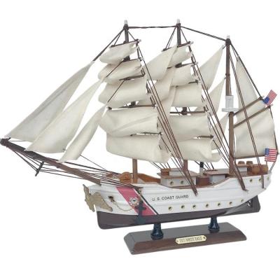 China U.S.COAST GUARD USCG American Eagle Forming Nautical Home Decoration Large Model Ships Gift For Father Men Thanks Giving Souvenir for sale