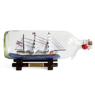 China Europe wholesale ship in bottle ship cutty sark victory hms victory black bead uss constitution usscg eagle clipper nautical souvenir for sale