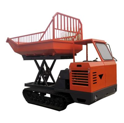 China Building Material Shops Hot Sale 18HP 35HP Mini Farm Crawler Dumper Tractor For Palm Oil Tractor for sale