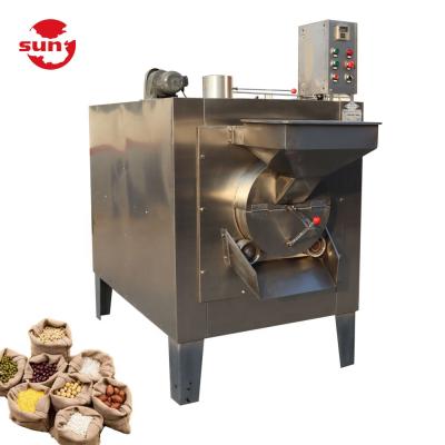 China South American popular selling thickened insulation layer barley roasting machine with stainless steel material for sale