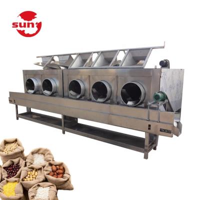 China High quality hot sale thickened insulation layer rotary drum sunflower seeds barley roasting machine for sale