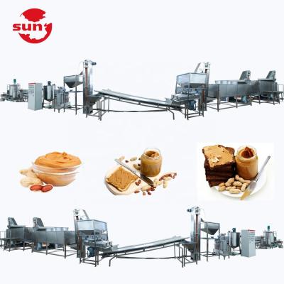 China Easy Operation Hot Sales Industrial Automatic Tahini Sesame Peanut Butter Production Line Peanut Butter Making Machine Nut Paste Maker for sale