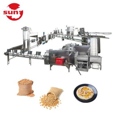 China Easy Operation Professional Hot Sale 304 Stainless Steel Automatic Hummus Production Line for sale