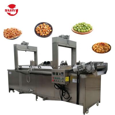 China Save Oil Commercial Continuous Peanut Almond Pumpkin Seed Peanut Frying Machine in Shandong for sale