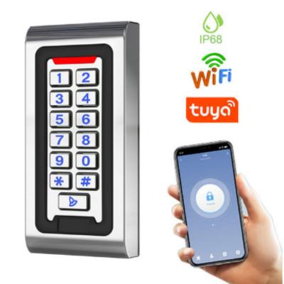 China Waterproof / Standalone App WiFi Tuya Waterproof Metal Keypad Access Control for sale